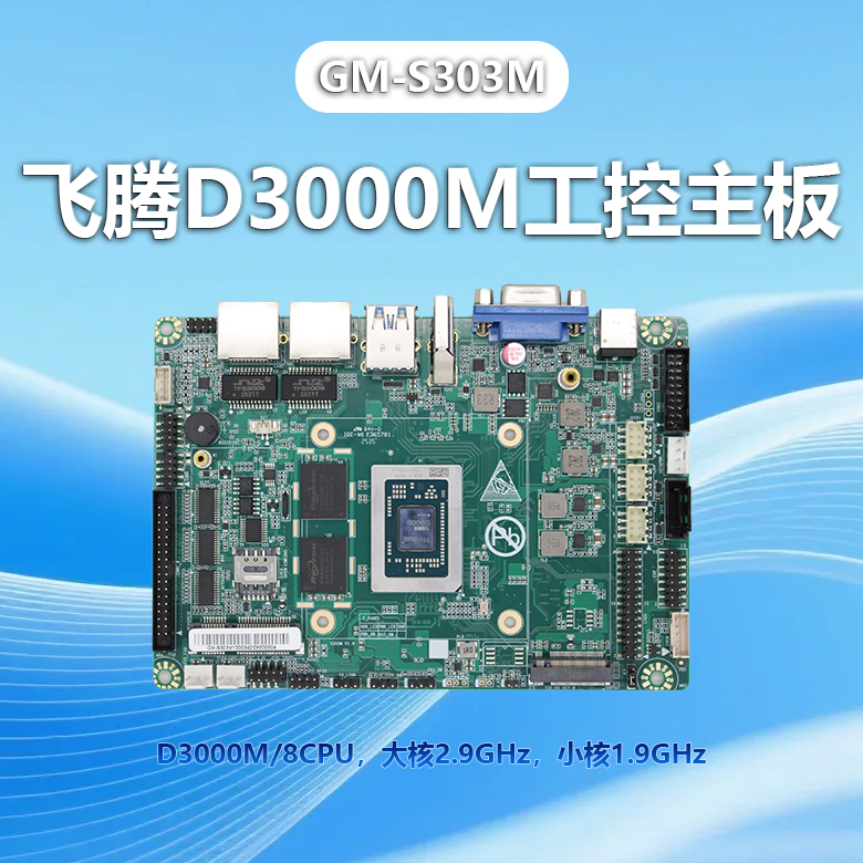 飞腾D3000M工控主板GM-S303M(图1)