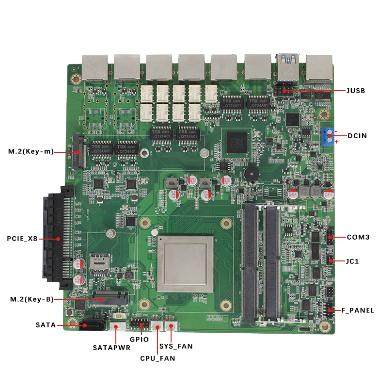 【新品】搭载飞腾D2000八核全新处理器的国产化网络安全主板正式开售(图2) 【新品】搭载飞腾D2000八核全新处理器的国产化网络安全主板正式开售(图2)